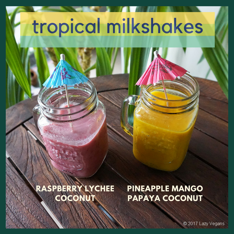 tropical milkshakes